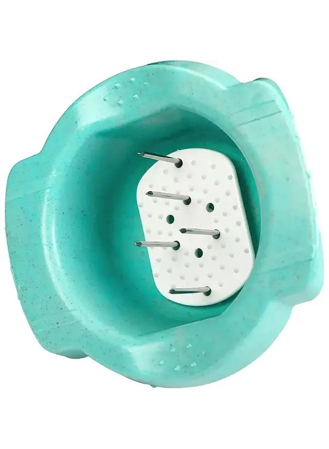 Green Durable Mandoline Slicer And Grinder With Safety Guard Finger Protector For Vegetable Cheese Preparation Ergonomic Food Slicing Grating Shredding Accessory - Image 4