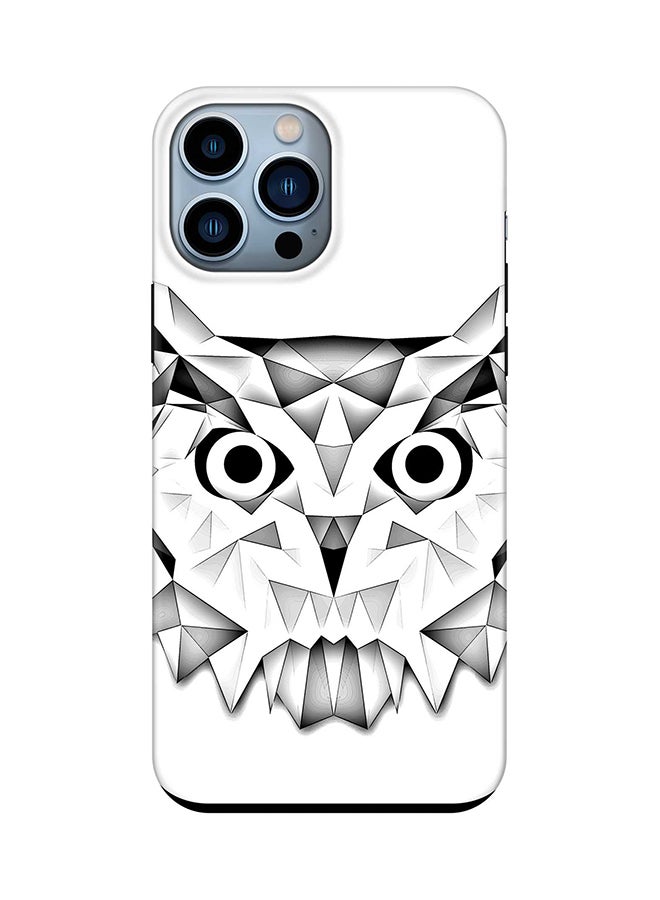 Tough Pro Series Case for Apple iPhone 14 Pro Max Dual Layer hybrid PC & TPU Customized Mobile Cover Shield with inner TPU protection Matte Finish - Poly Owl