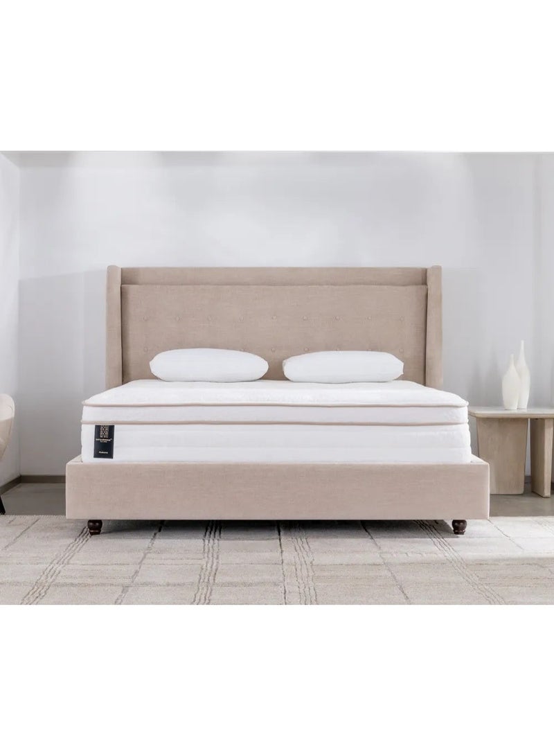 SAPSA BEDDING Amicone Mattress with Aqua Gel Memory Foam and Pocket Spring Natural Mocha - Image 2