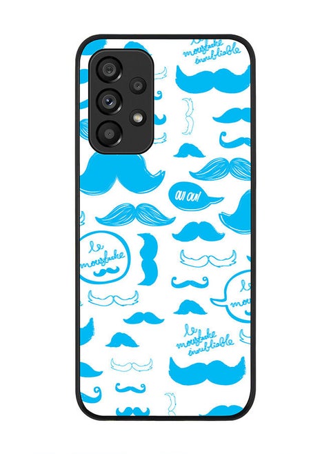 Rugged Black edge case for Samsung Galaxy A33 5G Slim fit Soft Case Flexible Rubber Edges Anti Drop TPU Gel Thin Cover - Le Moustache