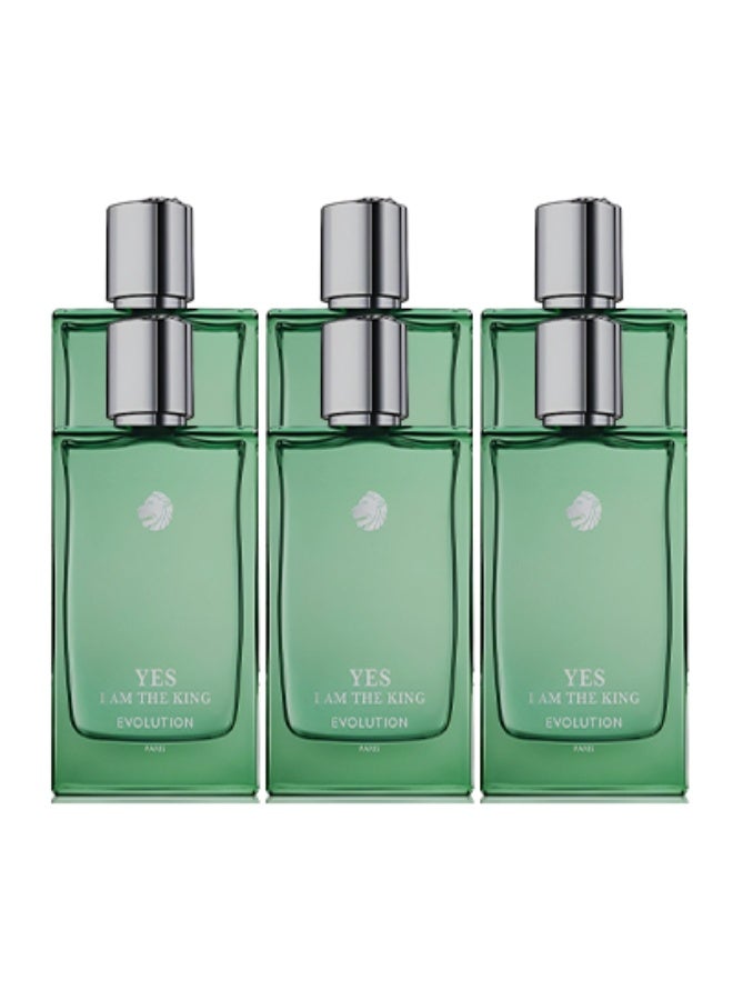 جيبارليس 6 قطع عطر نعم أنا الملك إيفولوشن رجالي 100 مل - Image 1