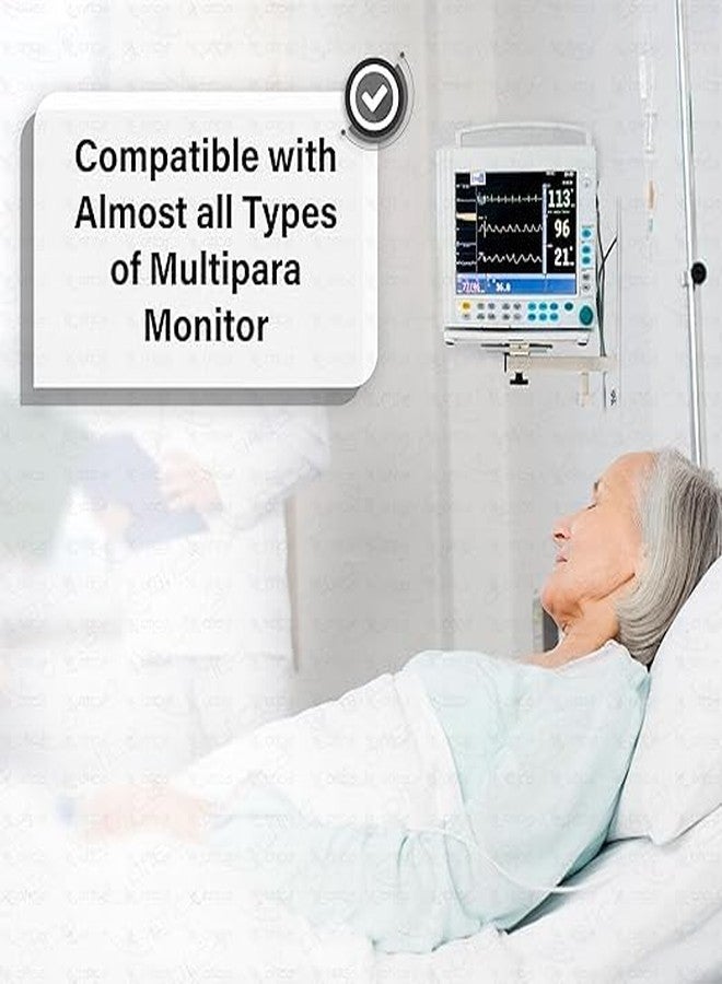 3S All Multipara monitors and all BP monitors compatible BP cuff/NIBP Cuff for adult 25-35 Cm - Image 3