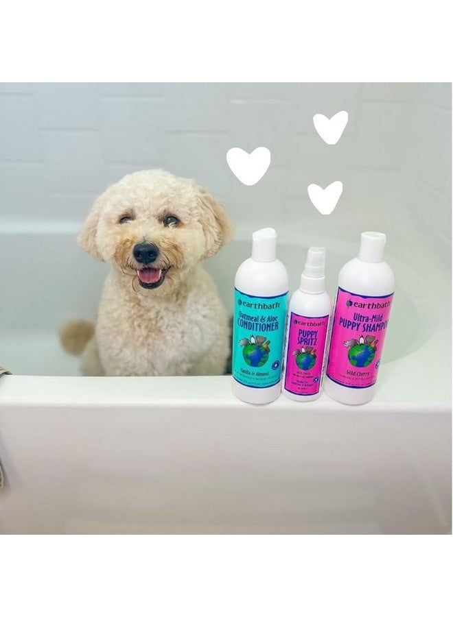 earthbath, Ultra-Mild Puppy Shampoo and Oatmeal & Aloe Conditioner - Best Dog Shampoo and Conditioner, Made in USA, 100% Cruelty Free Dog Wash, Soothing Oatmeal Shampoo for Dogs - 16 Oz (1 Set) - Image 5