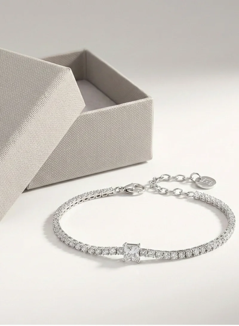 Liu Jo  Liu Jo Noir Silver Bracelet for Women | Best Price UAE