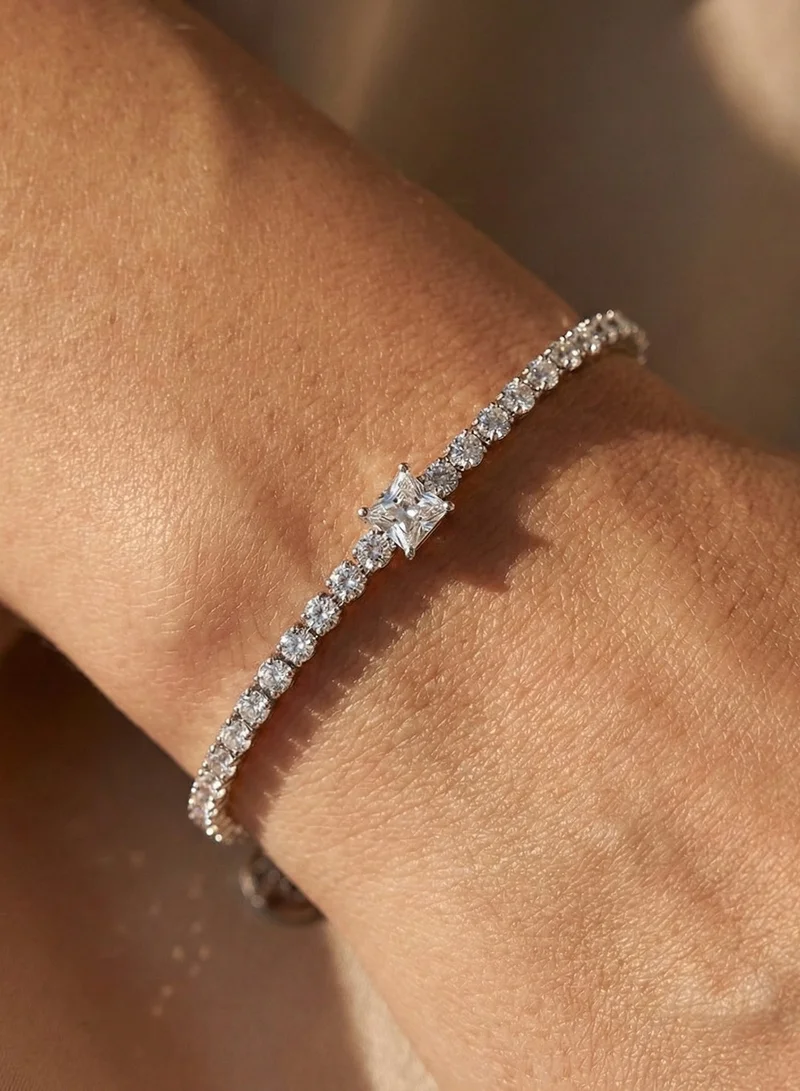 Liu Jo  Liu Jo Noir Silver Bracelet for Women | Best Price UAE