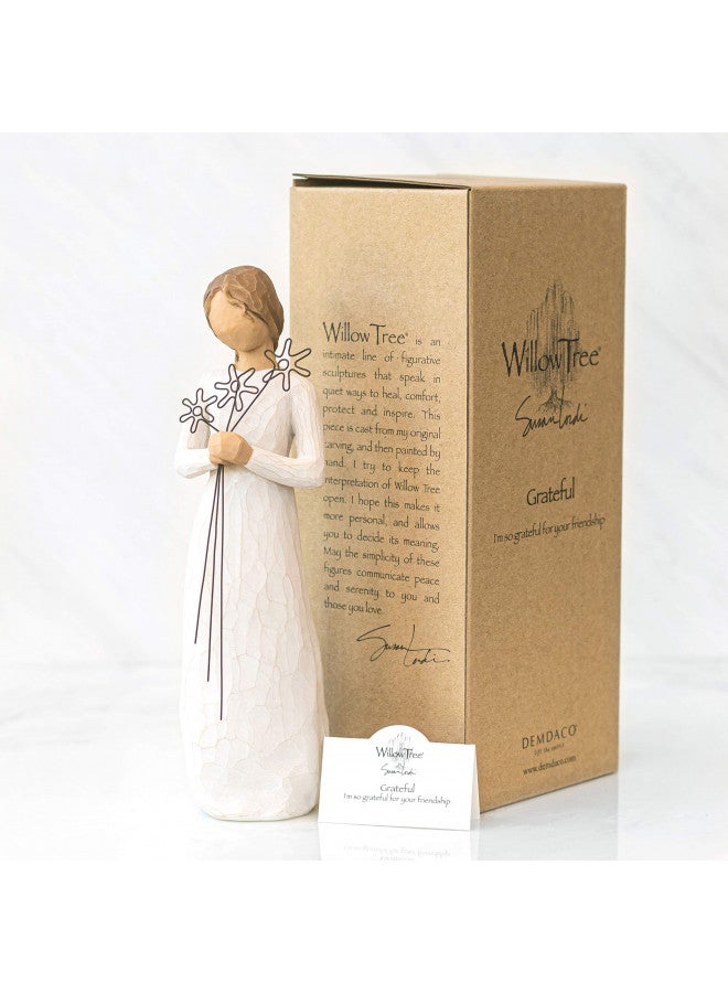 Willow Tree Grateful, Sculpted Hand-Painted Figure - Image 5