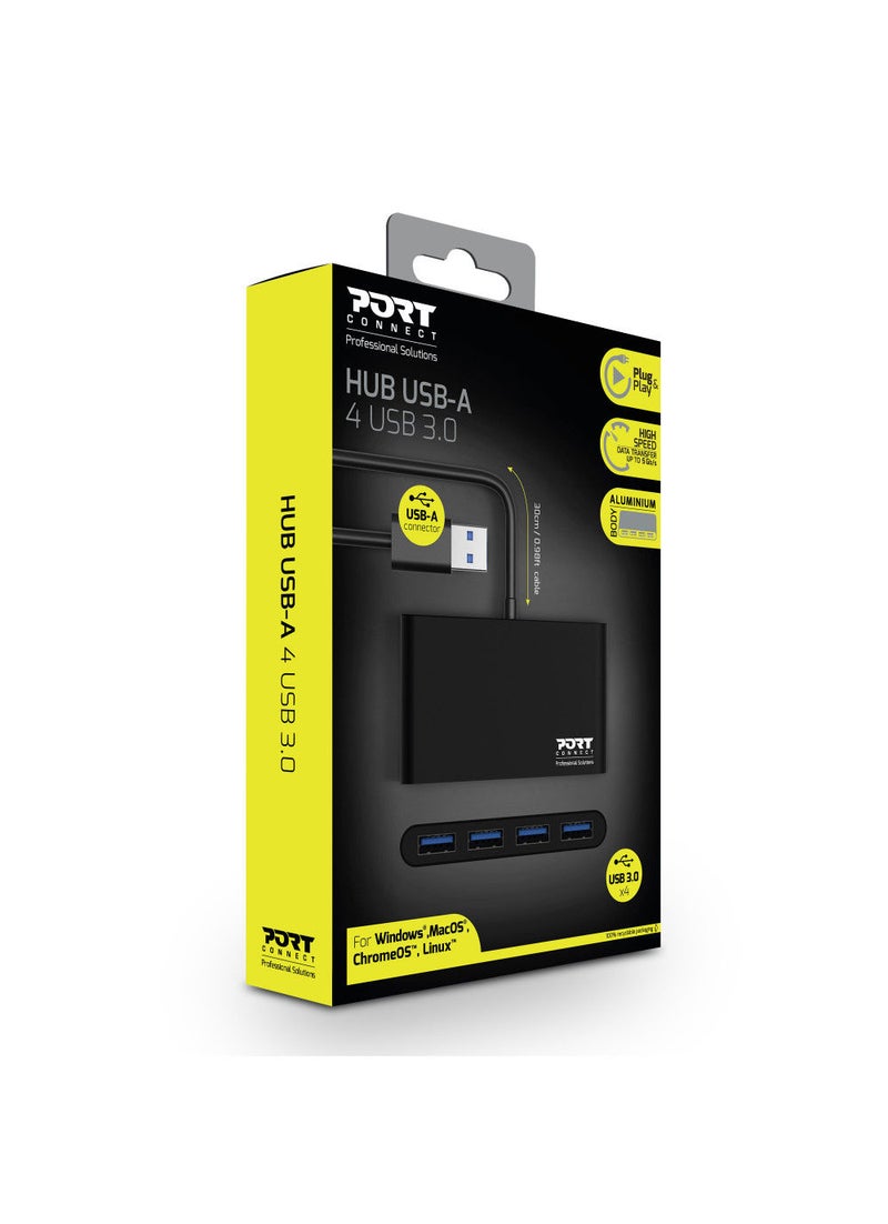PORT CONNECT USB HUB 4 PORTS 3.0 - Image 2