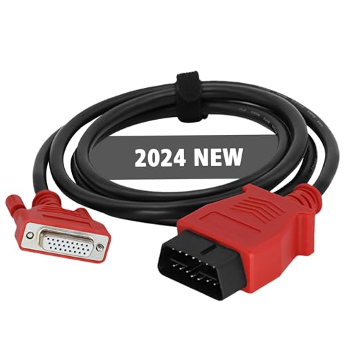 VZG Main Test Cable for Autel, 16 Pin to DB26 Connector OBD2 Diagnostic Test Cable, Work with Scanner for MaxiSys MS908PRO/MS905/J2534 and Other Scan Tool - Image 1
