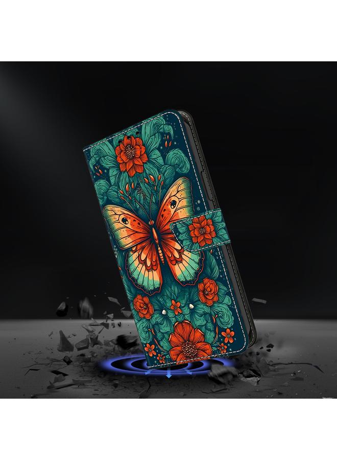 اس-توب جراب لهاتف Samsung Galaxy A50/A50s/A30s مصنوع من الجلد المطلي بالكريستال - Image 4