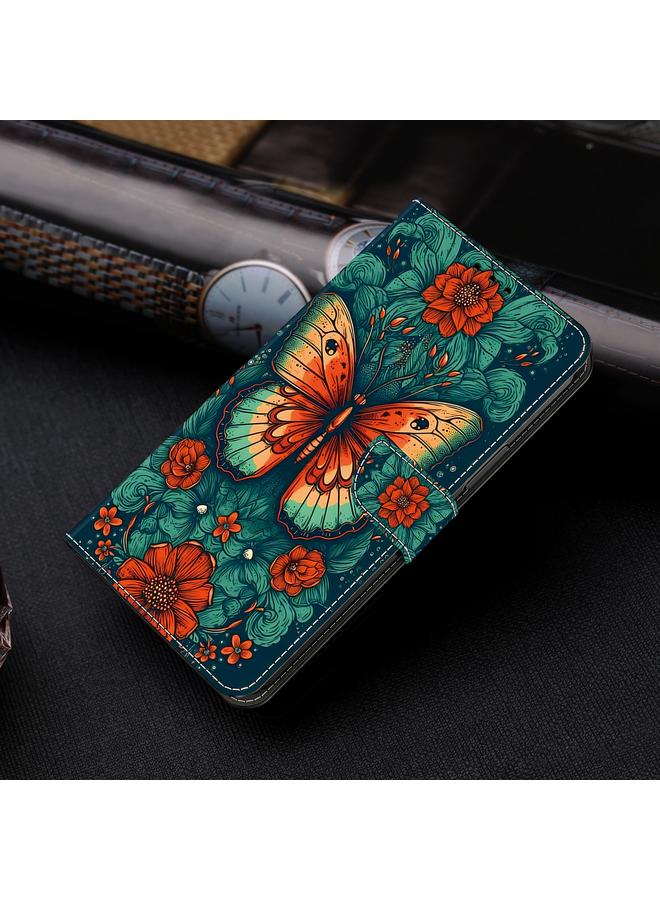 اس-توب جراب لهاتف Samsung Galaxy A50/A50s/A30s مصنوع من الجلد المطلي بالكريستال - Image 2