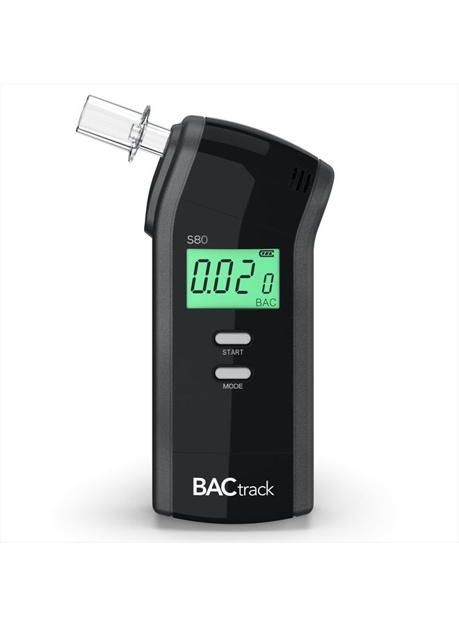 BACtrack S80 Breathalyzer | Professional-Grade Accuracy | DOT & NHTSA Approved | FDA 510(k) Cleared | Portable Breath Alcohol Tester for Personal & Professional Use - Image 1