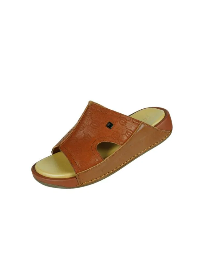 barjeel uno 008-3473 Barjeel Mens Casual Sandals 2368-3 Light Brown