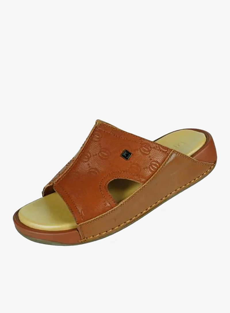 Barjeel Uno Light Brown 008-3473 Barjeel Mens Casual Sandals 2368-3 Light Brown for Men | Best Price UAE