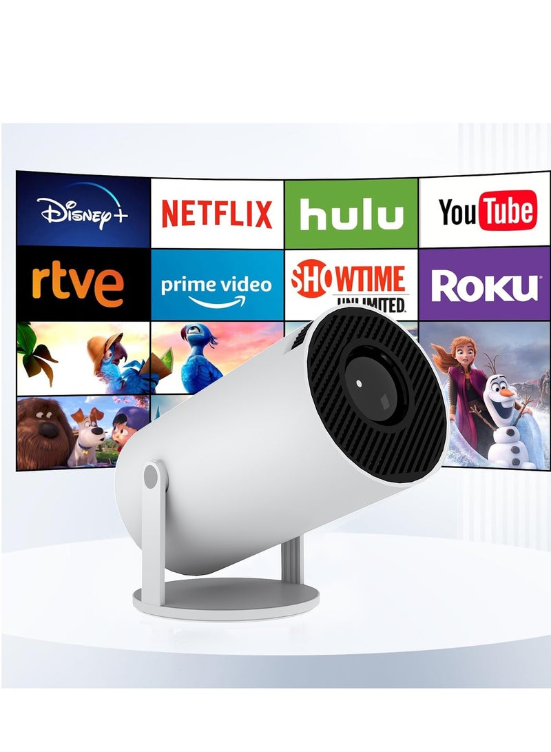 YT HY300 Smart Portable Projector 4K 5G WIFI Android12 Home Theater Full HD For Indoor Outdoor Compatible With TV Stick/HDMI/USB/PS5/iOS/PS4 - Image 2