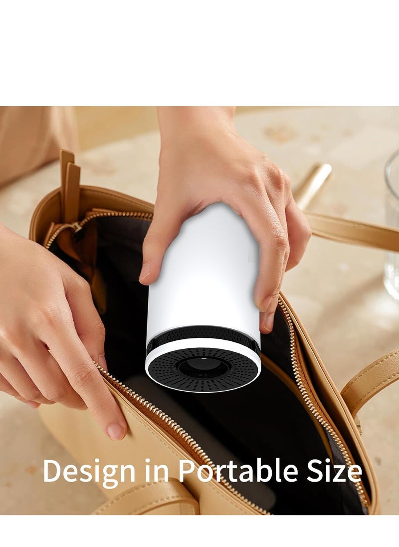 YT - HY300 Smart Portable Projector 4K 5G WIFI Android12 Home Theater Full HD For Indoor Outdoor Compatible With TV Stick/HDMI/USB/PS5/iOS/PS4 - Image 1