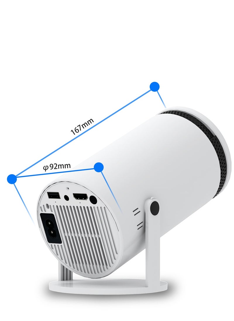 YT - HY300 Smart Portable Projector 4K 5G WIFI Android12 Home Theater Full HD For Indoor Outdoor Compatible With TV Stick/HDMI/USB/PS5/iOS/PS4 - Image 1
