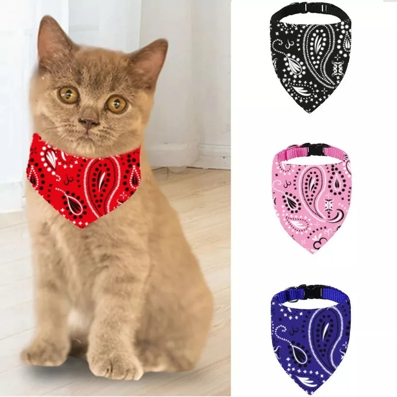 Tineke PET CAT COLLAR COLLAR BIB SCARF NO 210 RED