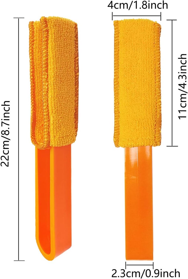 BAIDOON 4 Pack Blind Cleaning Duster with Microfiber Sleeves - Image 2