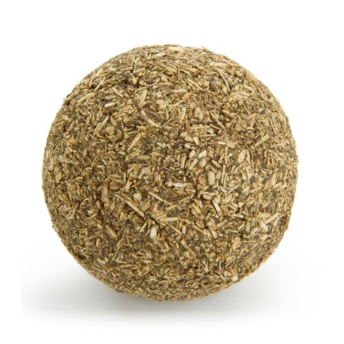 SmartyKat Catnip Kiss Compressed Cat Toy Ball MessFree Concentrated Catnip Power for Chase Pounce Play for Cats Kittens One Size - Image 1