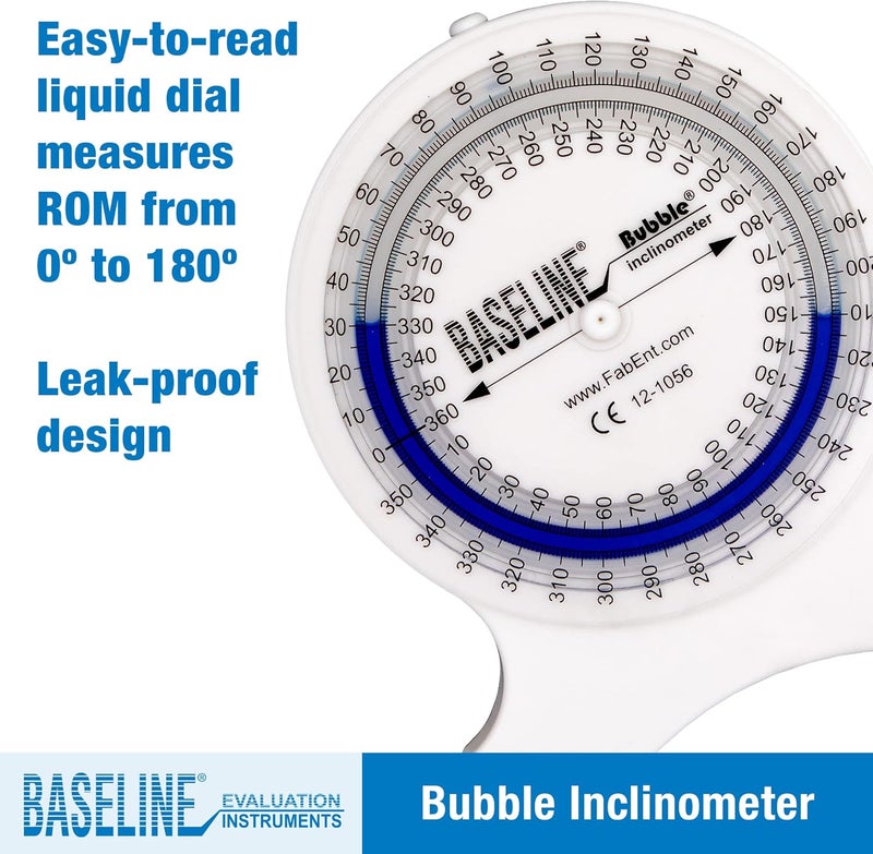 Baseline مقياس الميل الفقاعي من كاندو بيسلاين لقياس مدى الحركة بدقة - Image 5