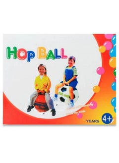 Manos Manos Hop Ball, Bouncy Balls with Faces, Set of 2, Multicoloured  - Image 1