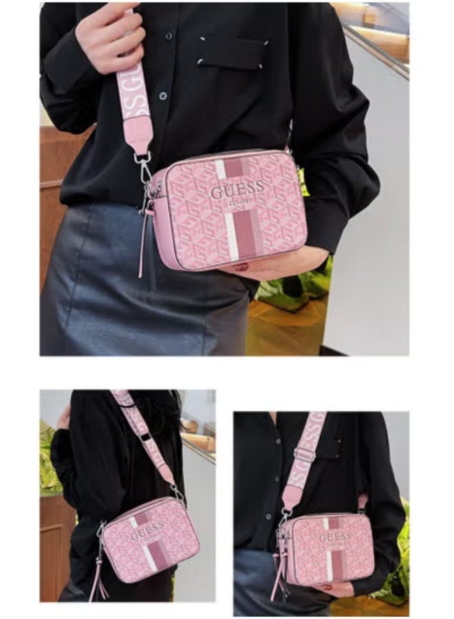GUESS Fashionable And Simple Printed Cross-body Shoulder Bag Handbag 21*8*14cm  - Image 2