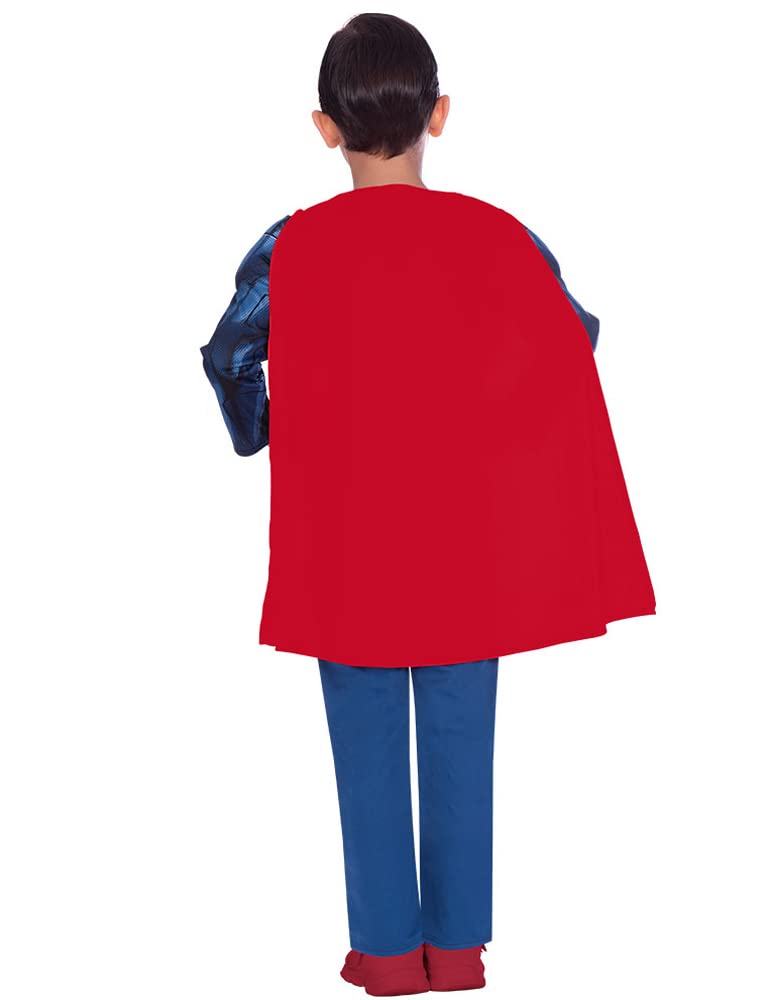 Officially Licensed DC Comics Superman Muscle Chest Costume for Boys - Image 3