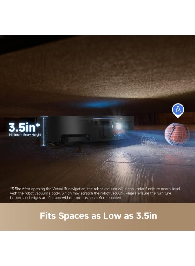 DREAME X50 Ultra Robot Vacuum and Mop with Auto-Empty and Mop Self-Cleaning, 20,000Pa Suction, Obstacle Avoidance and 360° Navigation, Corner to Edge Deep Cleaning, Detangling Brush - Image 4