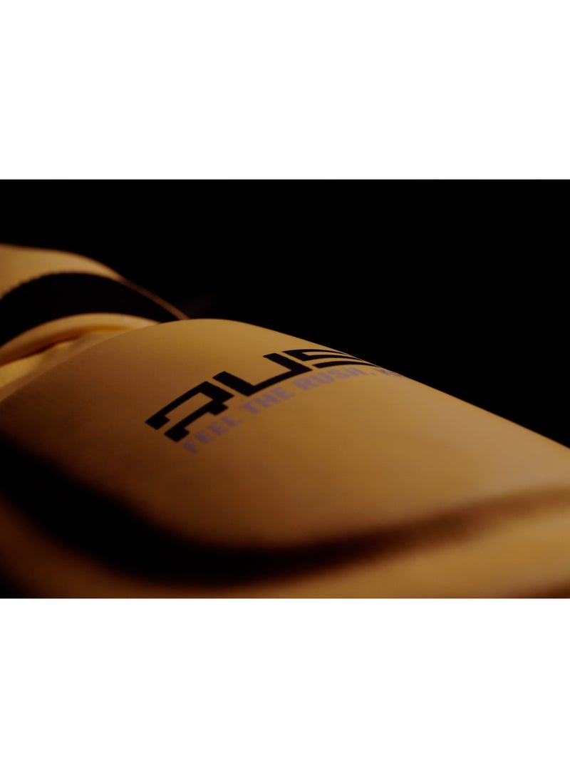 RUSHIO Shin Guard: Dare Collection / Engineered Leather - Image 1