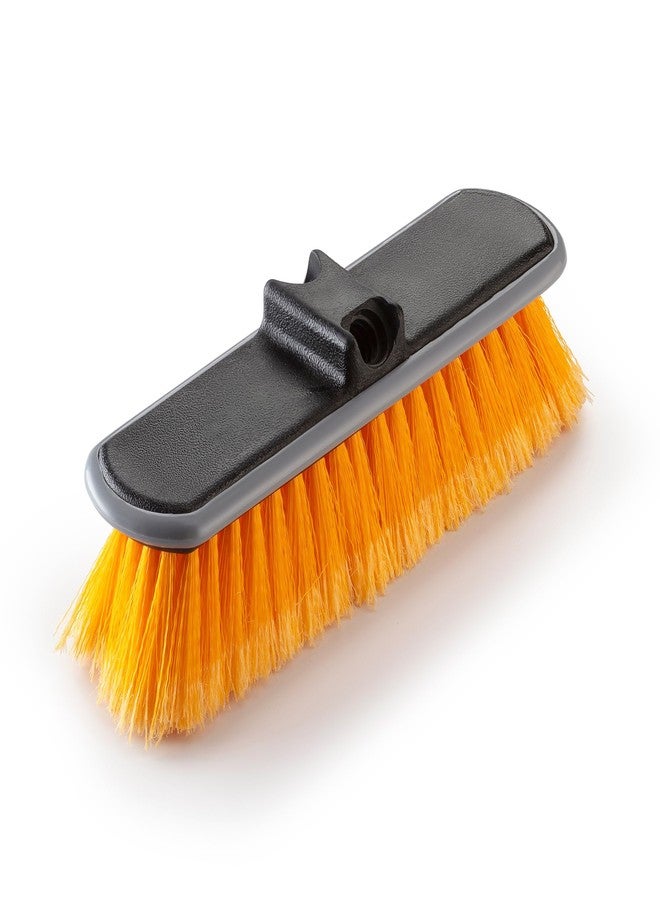 EXTEND-A-REACH Medium Bristle Deck Scrub Brush - Composite Deck Brush Head & Vinyl Siding Brush // Boat Scrub Brush, Roof Brush for Extension Pole // Exterior, Patio & Deck Cleaning Brush (Pole Sold Separately) - Image 1
