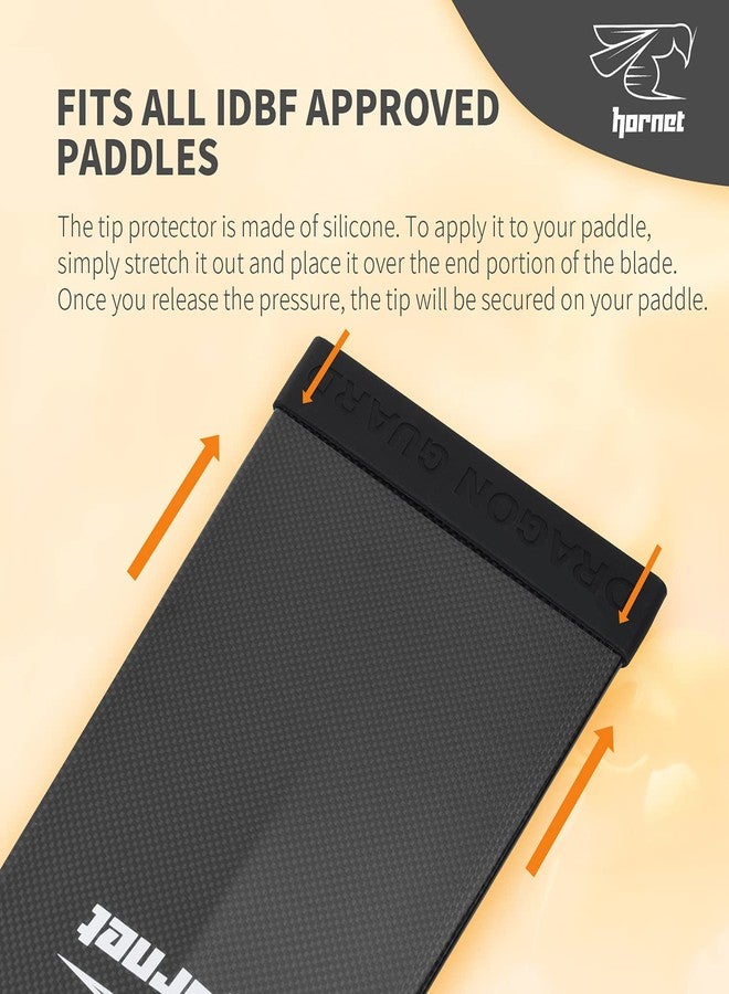 Dragon Guard Tip Protector for Dragon Boat Paddles (black) - Image 3