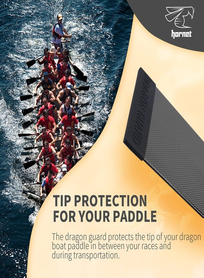 Dragon Guard Tip Protector for Dragon Boat Paddles (black) - Image 5