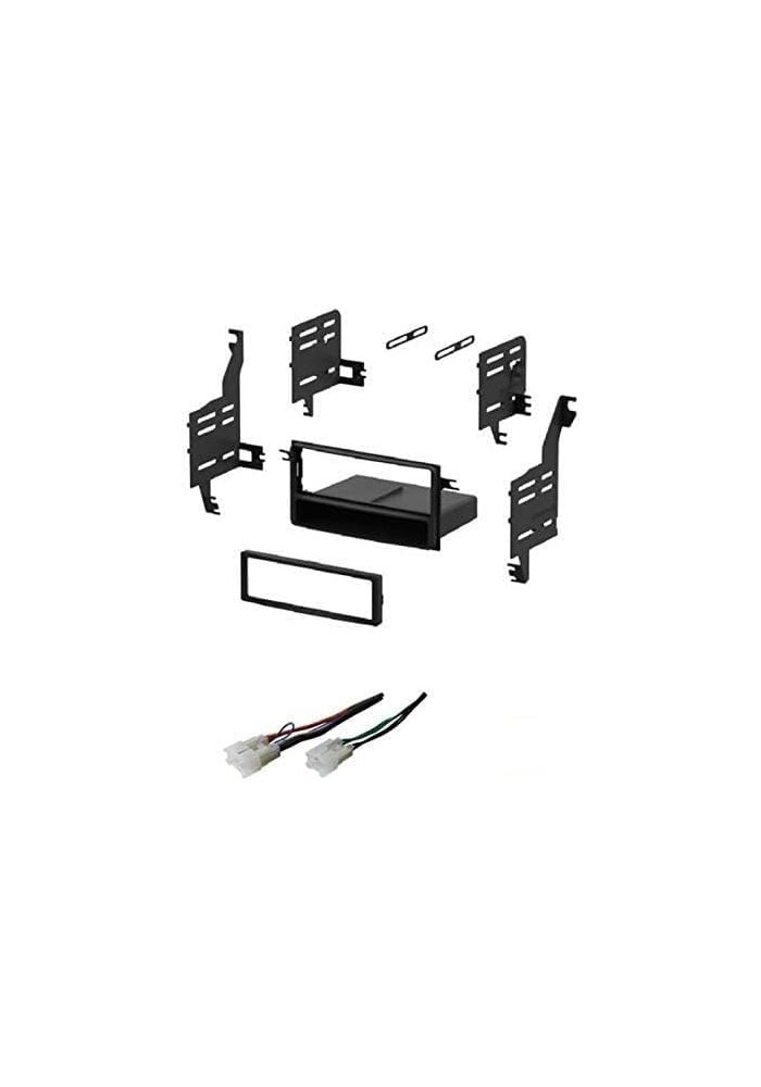 ASC Audio Single Din Car Stereo Install Dash Kit and Wire Harness
