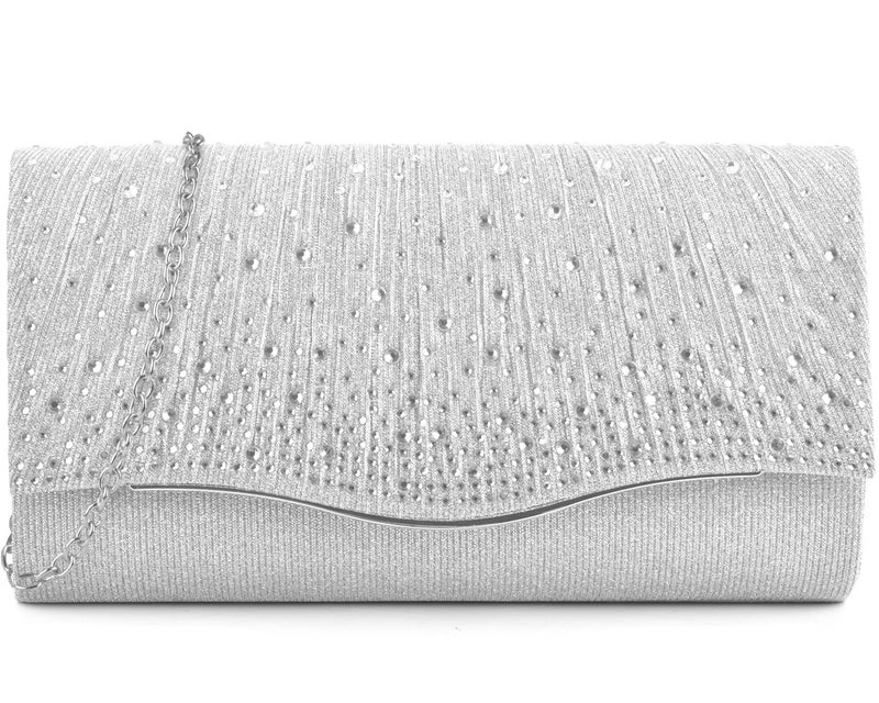 TINDTOP Clutch Purses for Women Evening Handbags for Formal Wedding Party Cocktail Prom Crossbody Shoulder Envelope Bag - Image 1