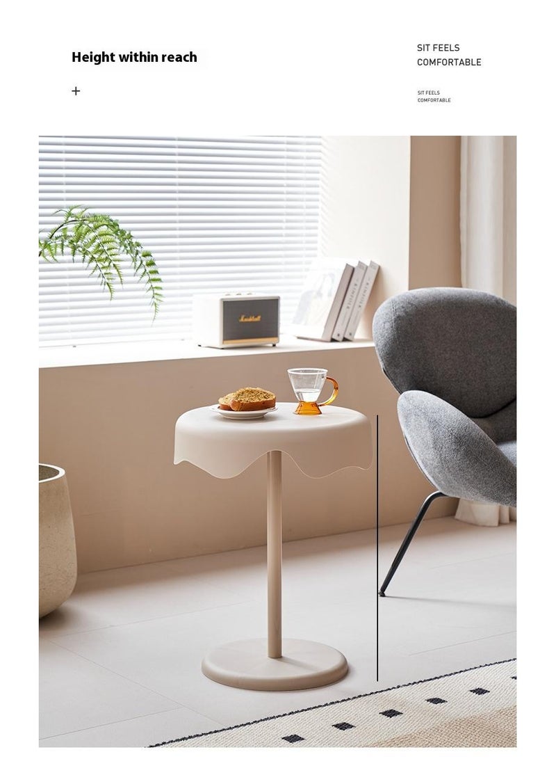 Bluejw Home Side Tables For Small Spaces Sofa Side Table Small Coffee Table Movable Waterproof End Tables For Living Room Bedroom Balcony Office Ice Cream Shelf - Image 4