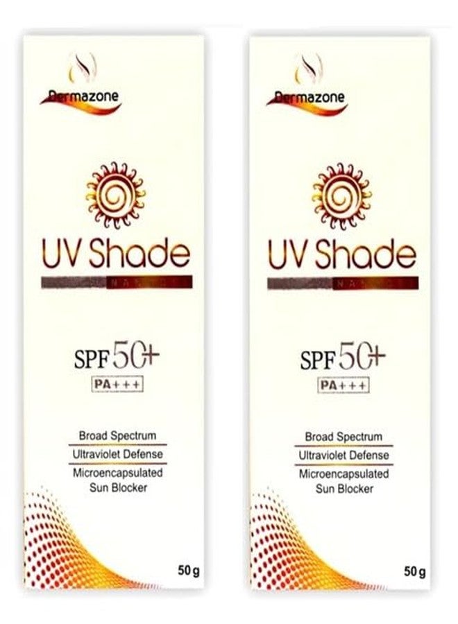 جل نانو واقي من الشمس بعامل حماية من الأشعة فوق البنفسجية SPF50+ - 50 جم، عبوة من قطعتين - Image 1