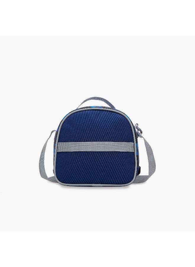 sami_studio Lunch Bag-Aviation-Collection-1 Cmprt With Zip- (Polyester ) Multicolor \ 22.5X9.5X21 - Image 3