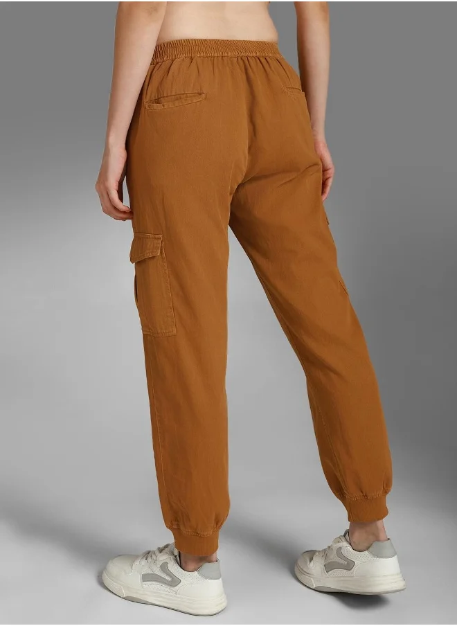 هاي ستار Women Tan Trousers