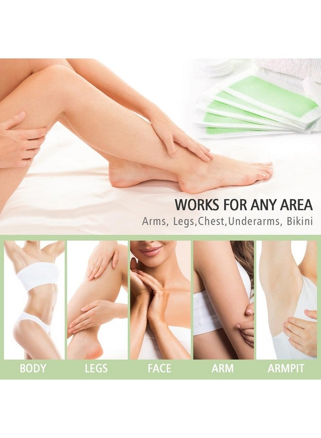 SUMAX Waxing Strips Body Hair Removal 40 Bikini Wax Strips For Women And Men Wax Kit For Hair Removal Brazilian For Face Hands Arms Legs - Image 5