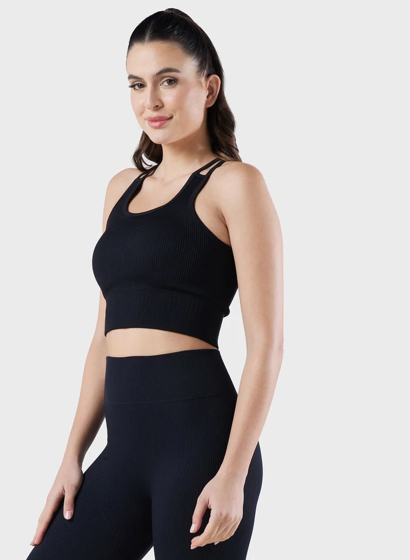 كون.يوغا Cross Back Sports Bra