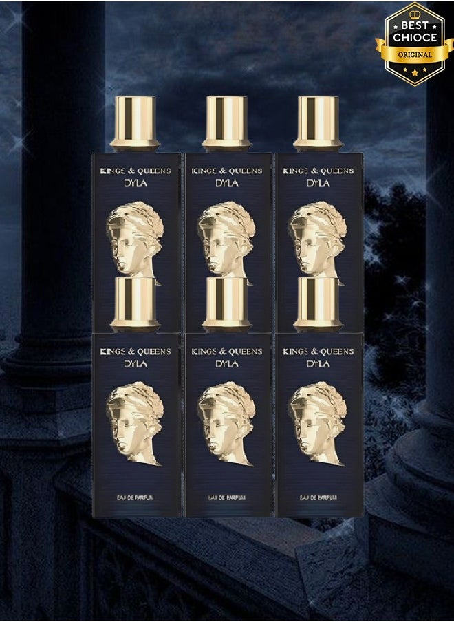 AMARAN 6 Pieces Kings And Queens Dyla Amran Perfume 100ml EDP  - Image 1