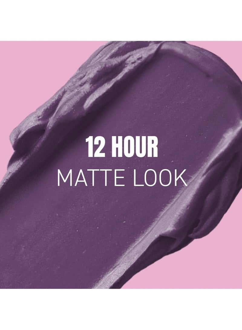 Elle 18 Color Pop Matte Lip Color  W16  Soaked Grape 4.3 g - Image 3