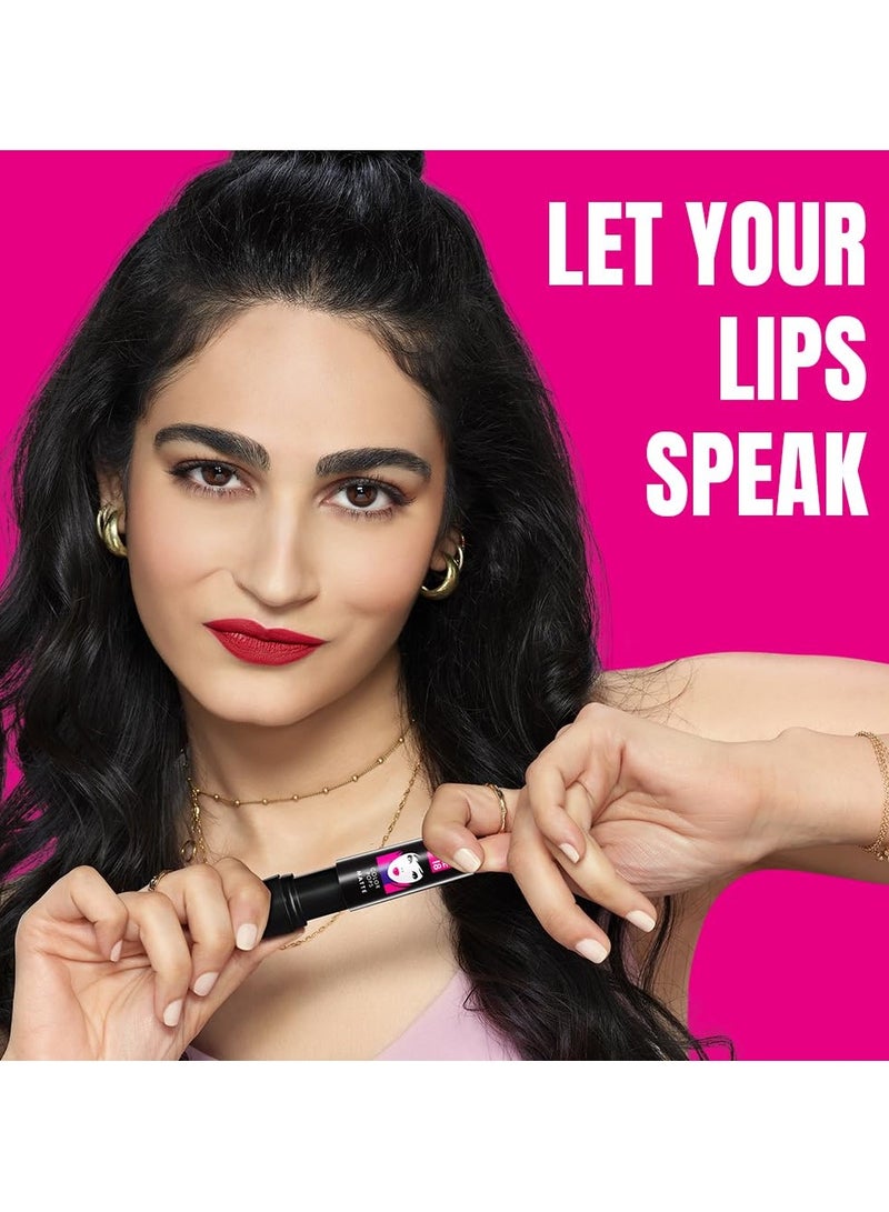 Elle 18 Color Pop Matte Lip Color  W16  Soaked Grape 4.3 g - Image 4