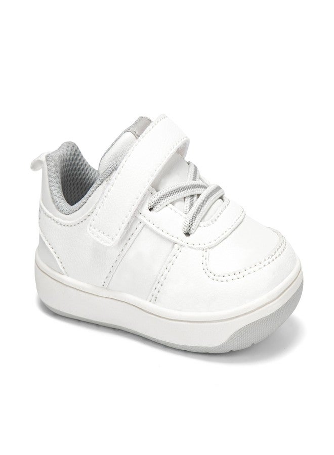 Stride Rite 360 Stride Rite Baby Addison (Infant/Toddler) First Walker Shoe, White, 3 US Unisex - Image 1