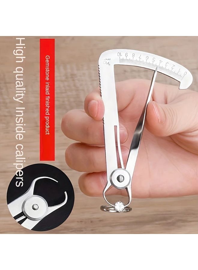 1pc Triangular Caliper Measuring Ruler Tool - Image 1