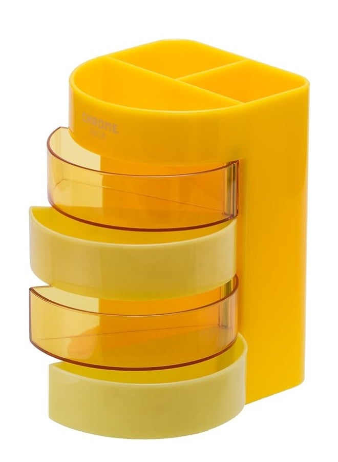 chrome Desk Director Pen Stand 9608 - Image 1