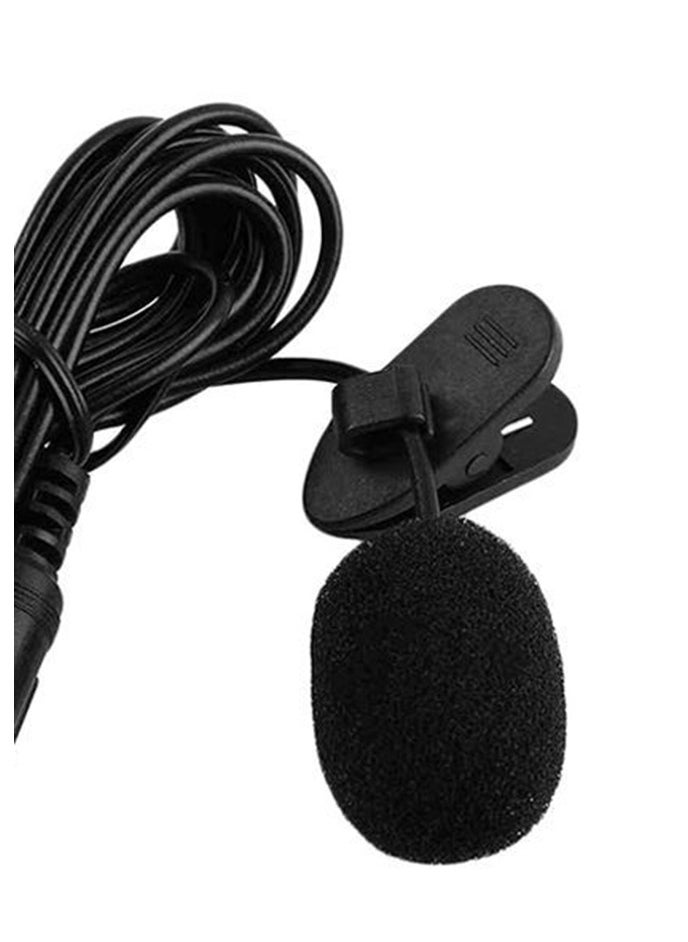 Generic Clip-On Lavalier Microphone 182.83611197.18 Black  - Image 1