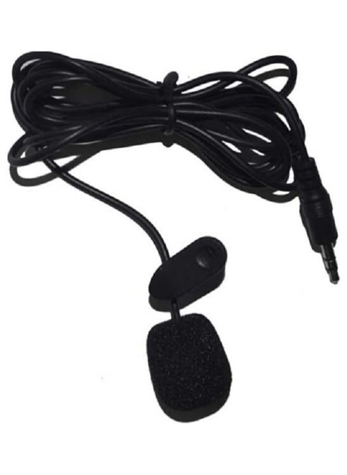 Generic Clip-On Lavalier Microphone 182.83611197.18 Black  - Image 2
