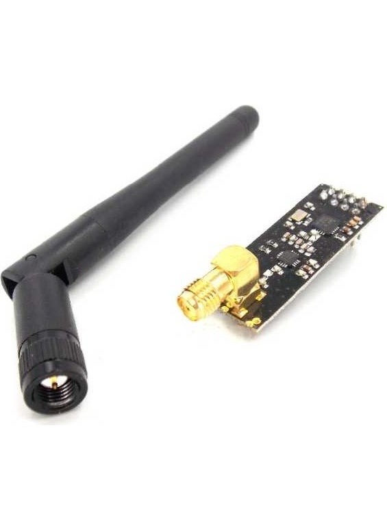 Robotistan - NRF24L01 + Pa + Lna Sma Antenna 2.4 Ghz Wireless Communication Module - Image 1