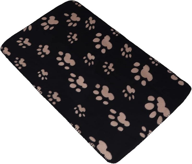 بطانية حيوان أليف بمطبعة مخلب دافئة وناعمة من الفرو القطيفة قابلة للغسل بالآلة سرير للكلاب والقطط - Image 1